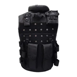 Chaleco táctico SWAT para airsoft y entrenamiento exterior