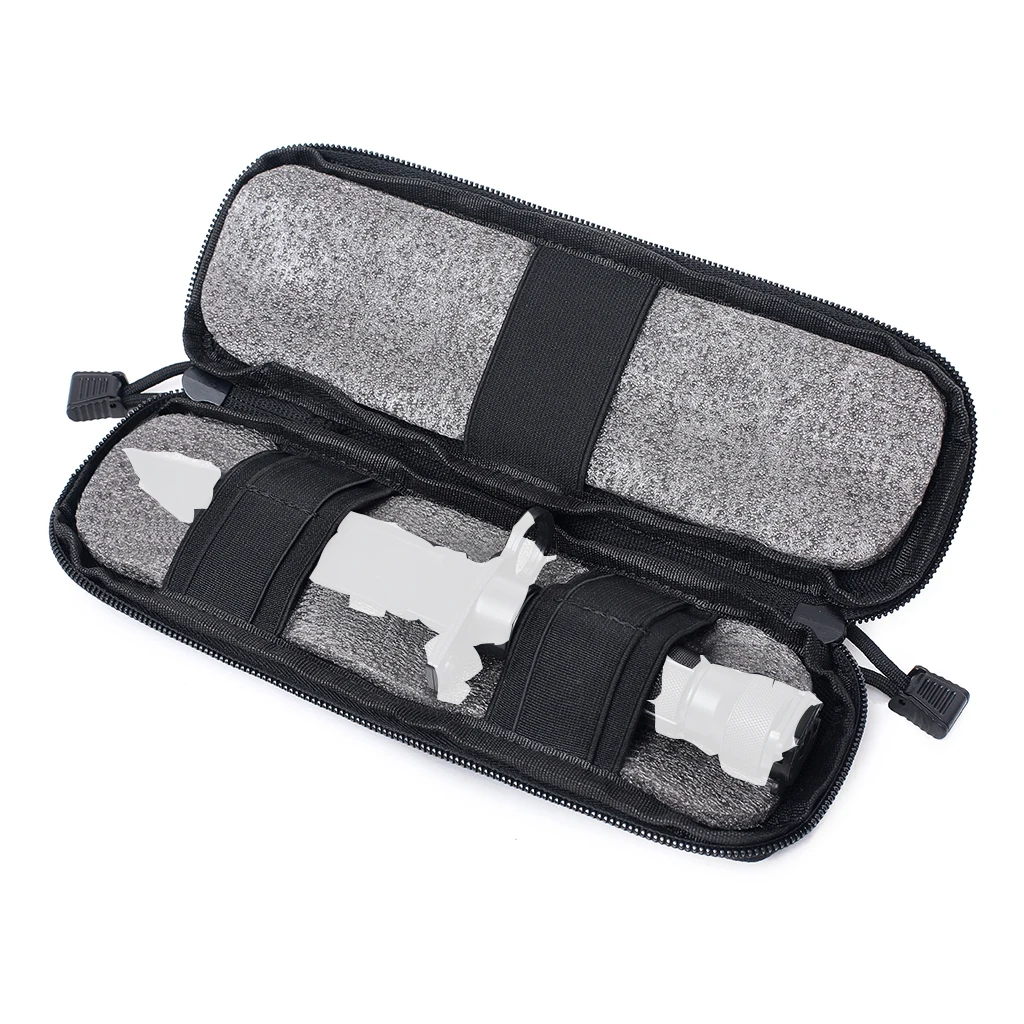 Juego de cuchillos tácticos para senderismo y acampada, bolsa de campo con paquete de cuchillos para colgar en la cintura MOLLE