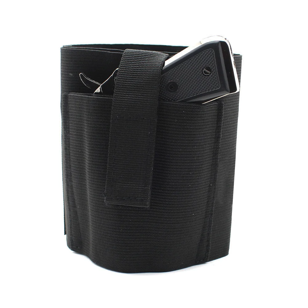 Pistolera Invisible para mujer, funda de nailon para el muslo, falda larga oculta, de 38x12,5 cm - imagen 5