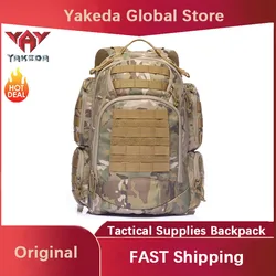 YAKEDA mochila táctica camuflaje 1000D gran capacidad