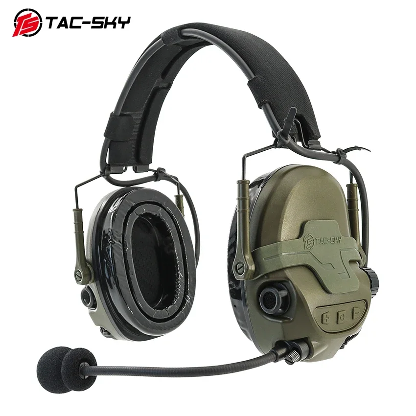 TAC-SKY TAC700, auriculares tácticos electrónicos, protección auditiva, para Airsoft y Tiro, con U94, V2, Ptt - imagen 5