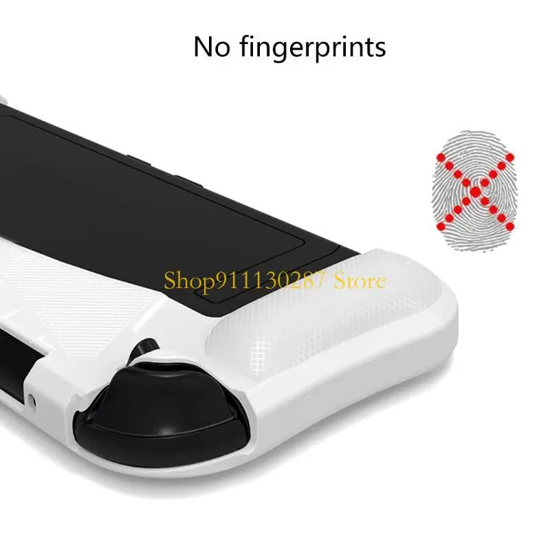 J1HC consola juegos carcasa a prueba arañazos accesorios juego funda protectora trasera con soporte para NS2 Gamepad - imagen 2