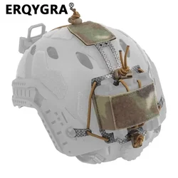 ERQYGRA Casco táctico MOLLE con contrapeso para Airsoft y Paintball
