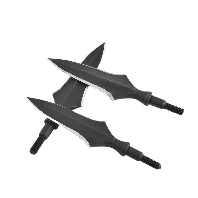 Punta de flecha de caza de 6/12 uds, tiro con arco, puntas anchas tradicionales, 200gr, accesorios de flecha de objetivo de arco compuesto para tiro recurvo - imagen 4