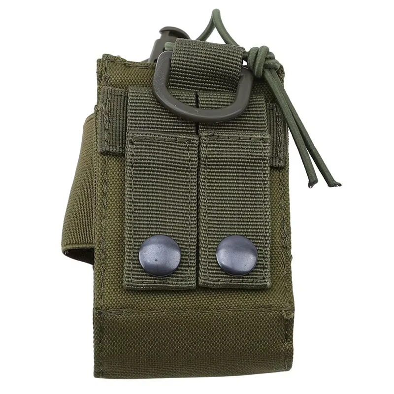 DIZETION-bolsa táctica para Radio, soporte para Walkie Talkie de caza, bolsa colgante para interfono, bolsa para revistas de nailon Molle - imagen 2