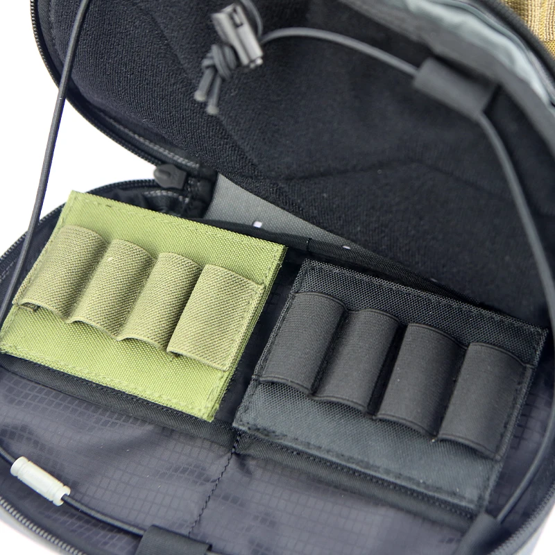 Bandas de goma elásticas tácticas extensión MOLLE herramientas de almacenamiento multifuncionales suministros equipo con gancho desmontable - imagen 2