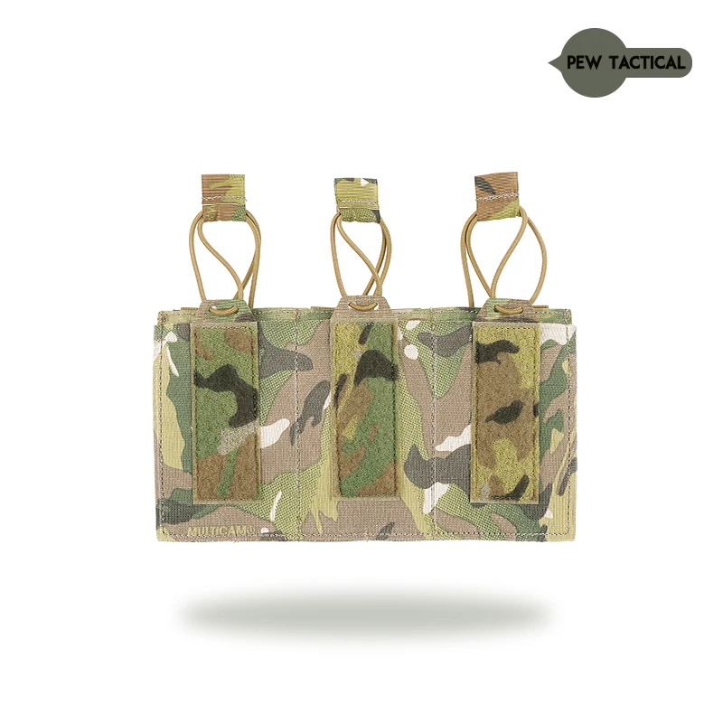 PEW TACTICAL SS Molle Triple Elástico Mag Bolsa Revista Bolsa Titular Multiuso 556 Kit de Herramientas PH107 - imagen 5