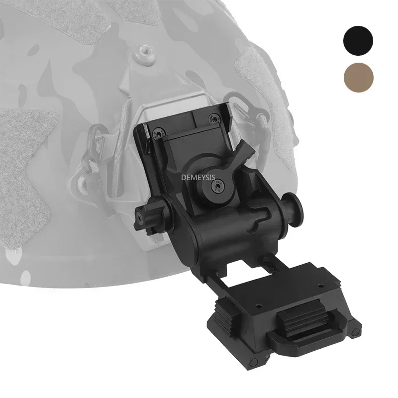 Soporte táctico para casco rápido para PVS15 PVS18 PGPNVG18, gafas de visión nocturna, casco de caza CS plegable, soporte L4G24 NVG - imagen 2