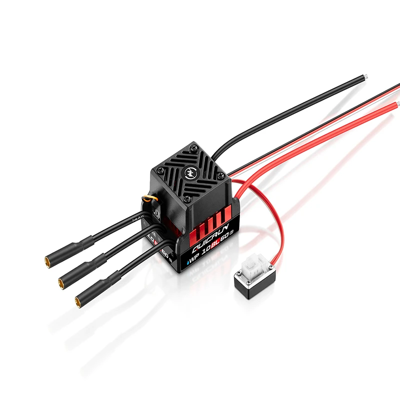 HOT Hobbywing QuicRun WP 10BL60 G2 ESC sin escobillas impermeable, adecuado para coches de carretera 1/10, vehículos todoterreno, camiones cortos - imagen 4