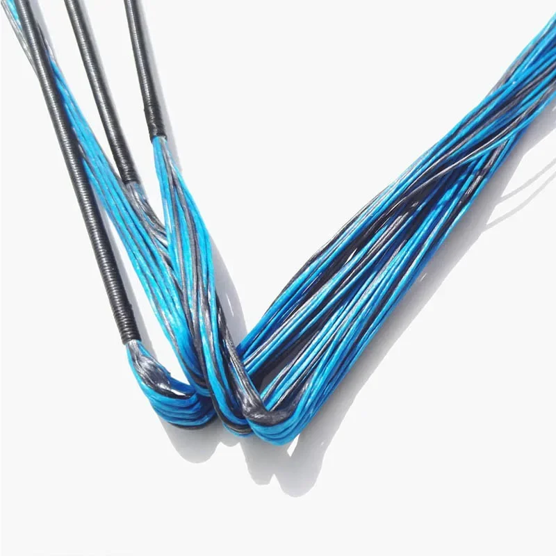 Cuerda de repuesto para tiro con arco, 16 hebras, para tiro al arco largo recurvo tradicional de 60/62/66/68/70 pulgadas, 1 ud. - imagen 5