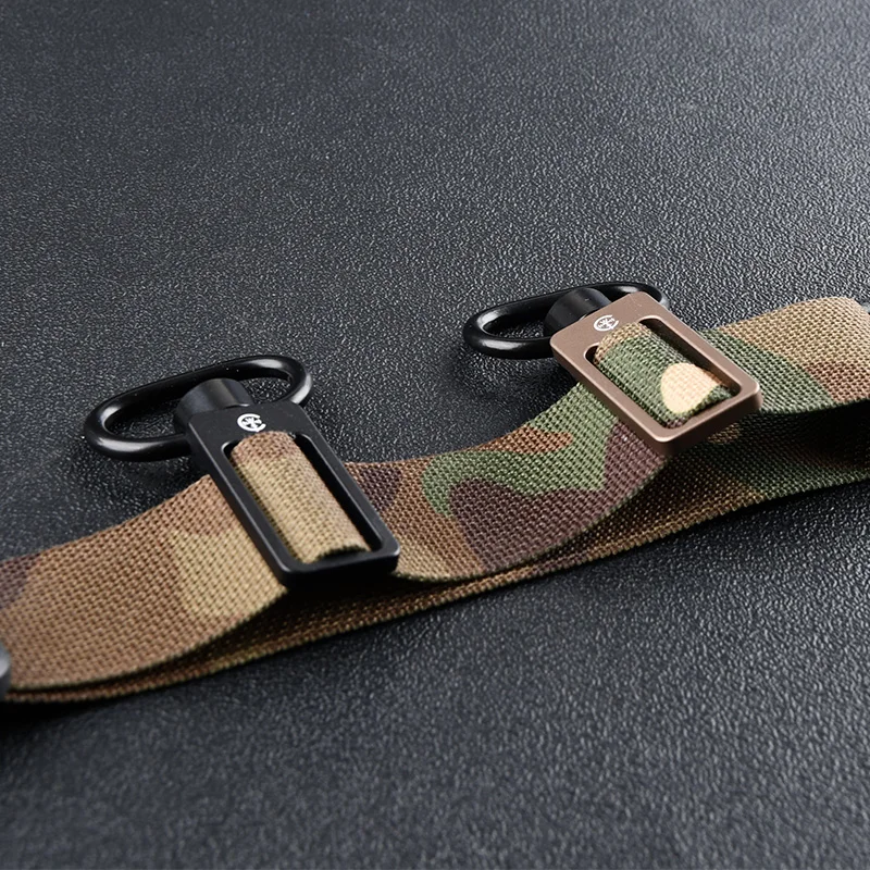 WADSN-Adaptador de conversión de eslinga QD Convertible, táctico, 2 a 1 punto, 1 pulgada/1,25 pulgadas, Metal M4 AR15, accesorios MS12 - imagen 5