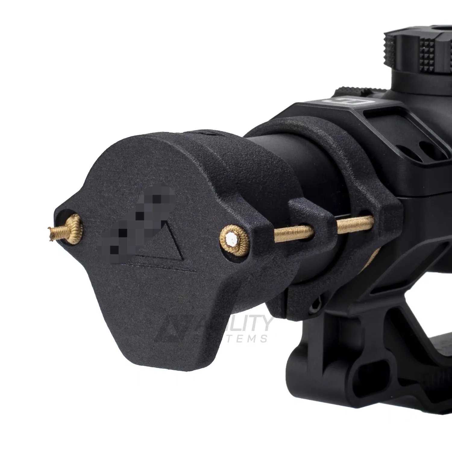 【AS】 ONE HUNDRED Style T6T Cubierta protectora de mira rápida Juego de cubierta de panal antirreflectante Nylon sinterizado - imagen 4