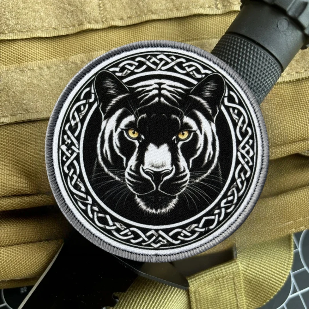 Parche táctico de guepardo, insignia de moral táctica, pegatina para mochila del ejército militar, parches de gancho y bucle impresos para ropa - imagen 5