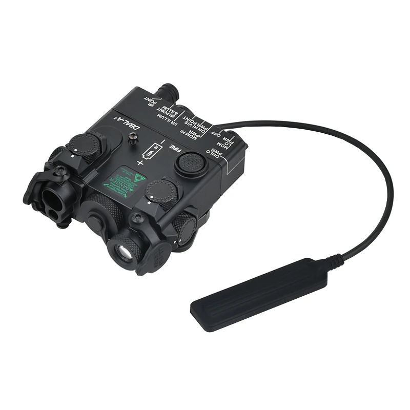 WADSN, nuevo DBAL-A2 de Metal, punto rojo y verde, mira IR de alta potencia, versión de iluminación IR, arma de caza, luz exploradora táctica, compatible con riel de 20MM - imagen 3