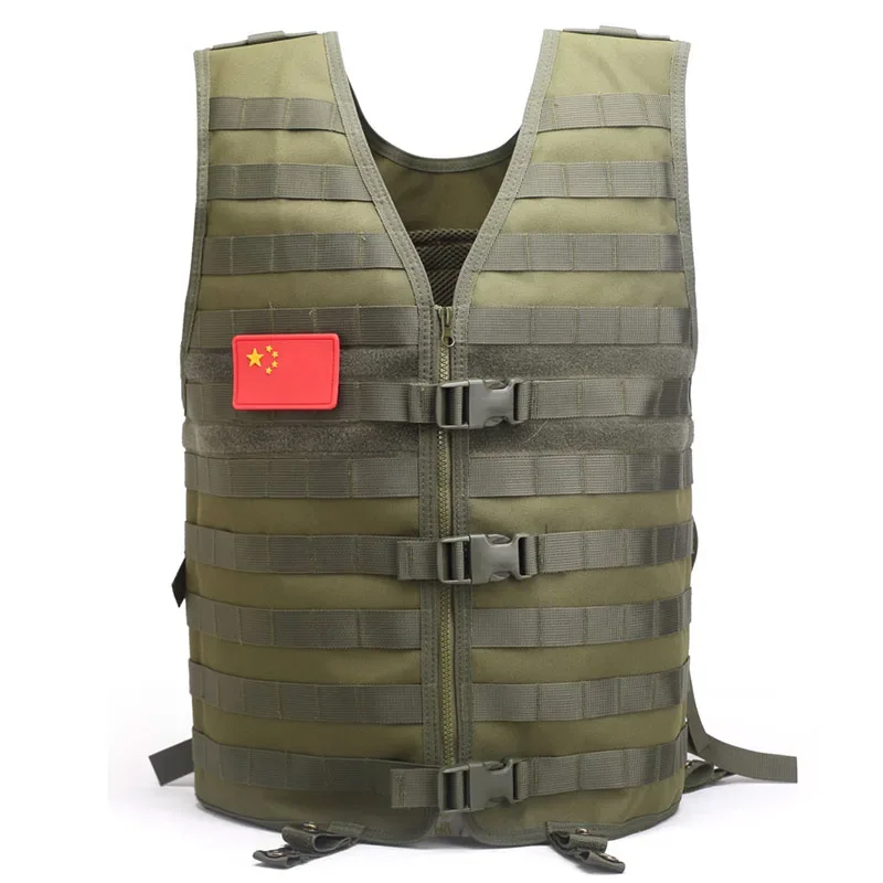 Chaleco táctico Molle para deportes al aire libre, chaleco militar de utilidad Swat, chaleco Airsoft para CS, equipo de caza y pesca ajustable - imagen 2
