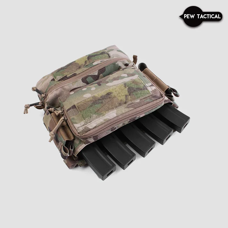PEW TACTICAL D3CRM Chest Rig 5XSMG submetalladora revista insertar Airsoft pistola de aire revista munición bolsa táctica - imagen 5