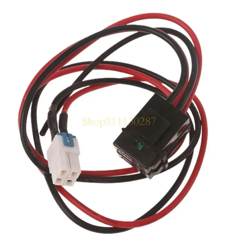 Cable cable suministro alimentación 4 pines 4 pines J1HC para IC-7100 IC-7300 IC-7000 Props cable - imagen 2