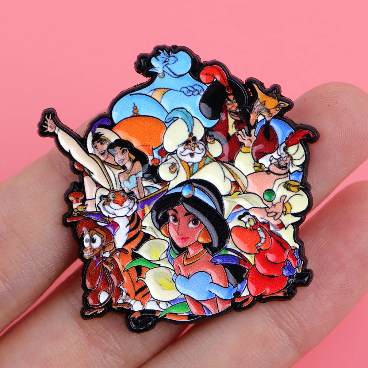 3 unids/set de Pin esmaltado de princesa, Pin de solapa, broches de Anime para decoración de ropa de mujer, alfileres de Metal, mochila, sombrero, insignia, accesorios - imagen 5