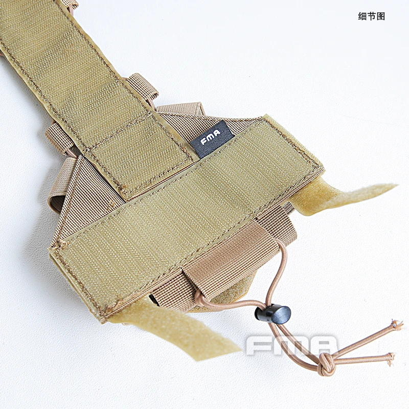 Bolsa táctica contrapeso NVG para casco con cable IR - imagen 5