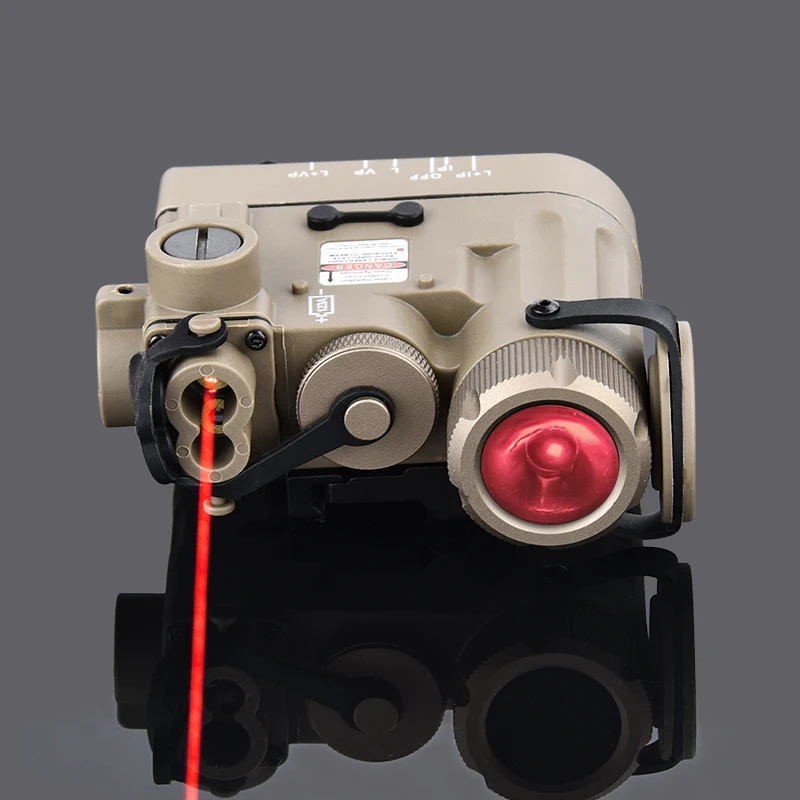 WADSN A2 DBAL D2 IR puntero láser punto rojo indicador de visión multifunción Airsoft luz DBAL-A2 DBAL-D2 MKII lámpara exploradora táctica - imagen 4