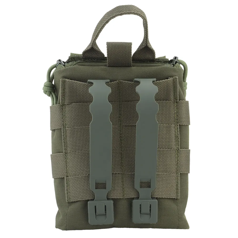 Bolsa táctica EDC Molle, riñonera IFAK de liberación rápida, botiquín médico de emergencia de supervivencia, botiquín de primeros auxilios para exteriores, equipo portador de placa - imagen 5