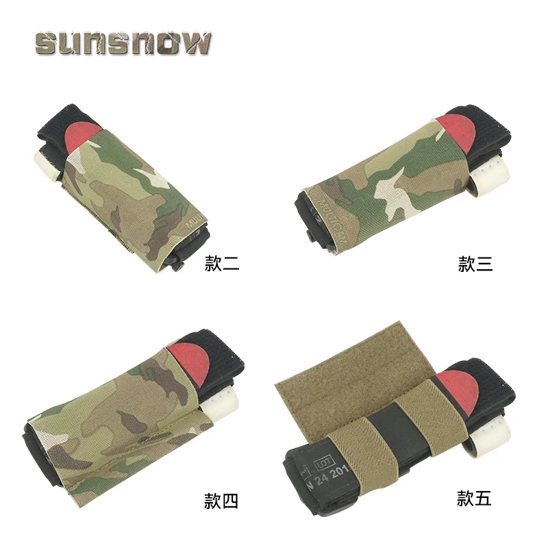 Modelo elástico del chaleco elástico del bolso del camuflaje de la correa del tenedor TQ para el torniquete - imagen 4