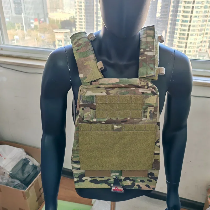 Painéis delanteros y traseros de chaleco AVS antirojo doble 6 de nailon doméstico - imagen 3