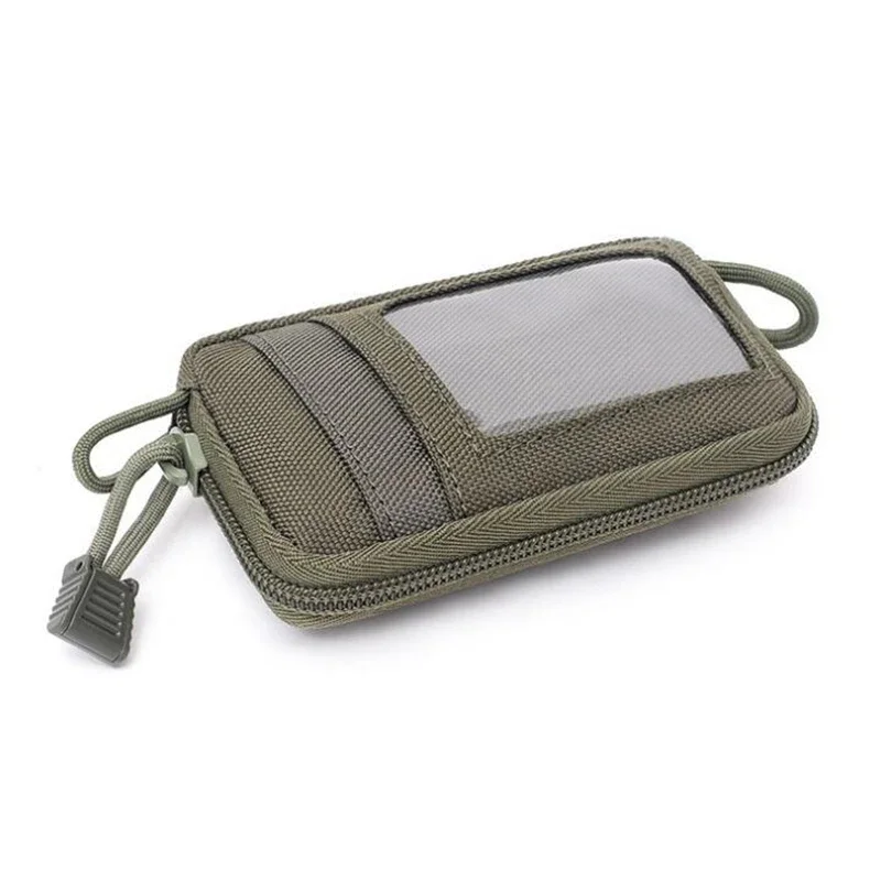 Bolsa para tarjetas táctica, billetera EDC, billetera, llave para dinero, riñonera, botiquín de primeros auxilios, bolsa pequeña, soporte pequeño impermeable - imagen 4