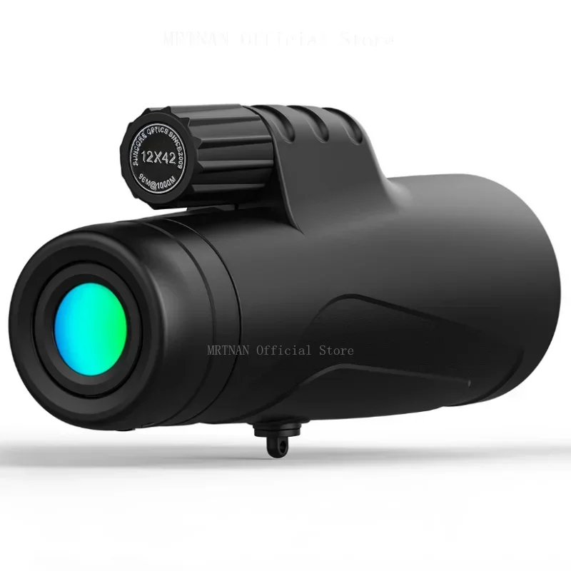 Potente telescopio Monocular HD de largo alcance, Zoom con trípode, Clip para teléfono, caza al aire libre, Camping, turismo, 50x60 - imagen 5
