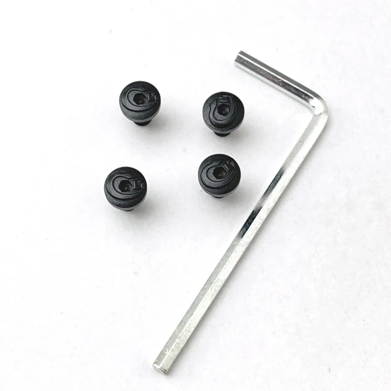 4pcs black with tool