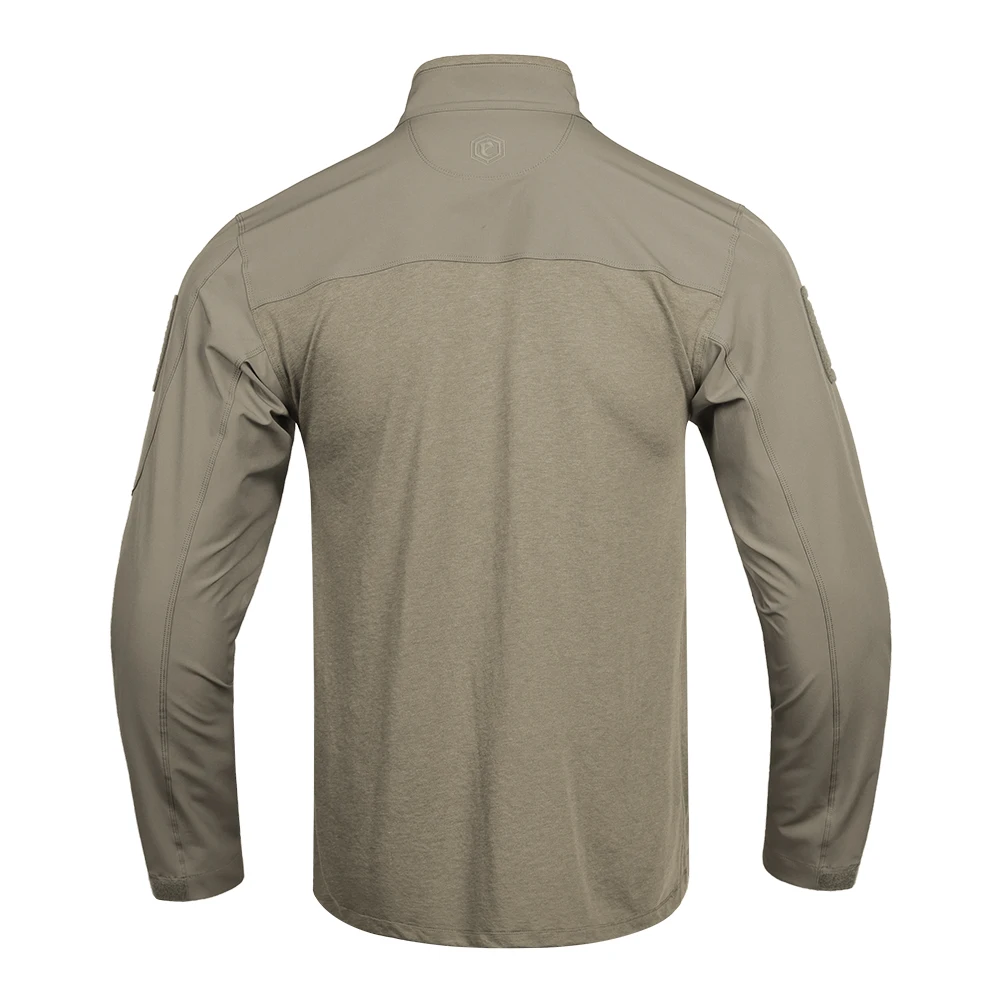 Camiseta táctica manga larga Emersongear etiqueta azul disparador - imagen 4