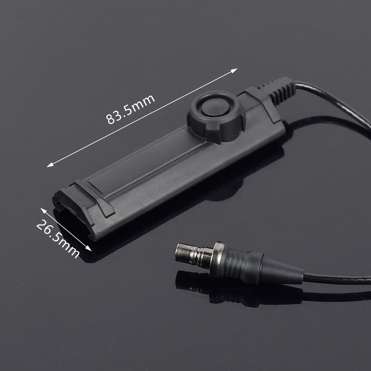 Botón de interruptor de presión de doble función remoto táctico Surefire M300 M600 M951 M952 para arma Airsoft, luz PEQ compatible con riel Pictinny - imagen 5