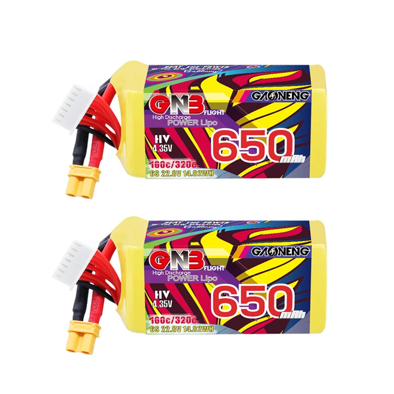6S 650mAh 160C XT30