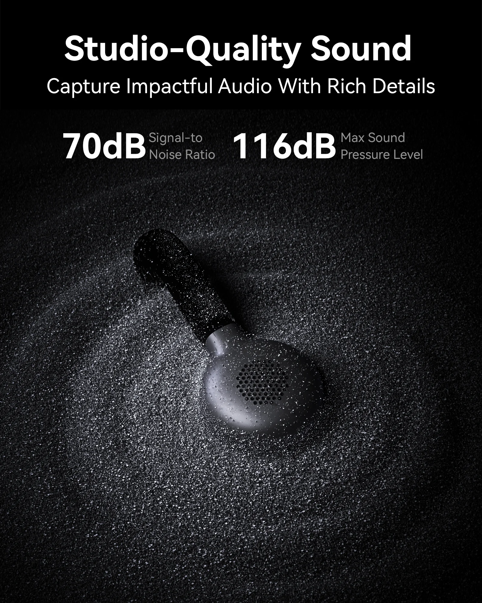 Hollyland Lark M2S micrófono Lavalier inalámbrico para cámara iPhone teléfono Android micrófono con cancelación de ruido para entrevista Vlog - imagen 4