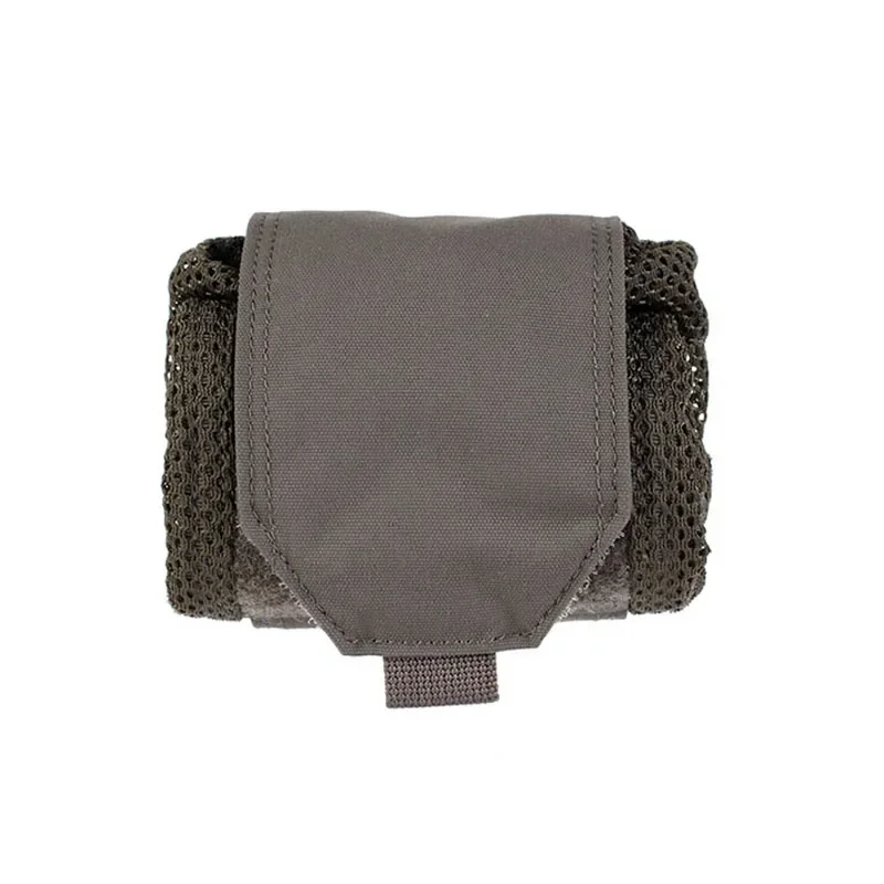 Mini bolsa táctica plegable de malla para revistas, bolsa de almacenamiento táctica ROLL-UP Molle - imagen 5