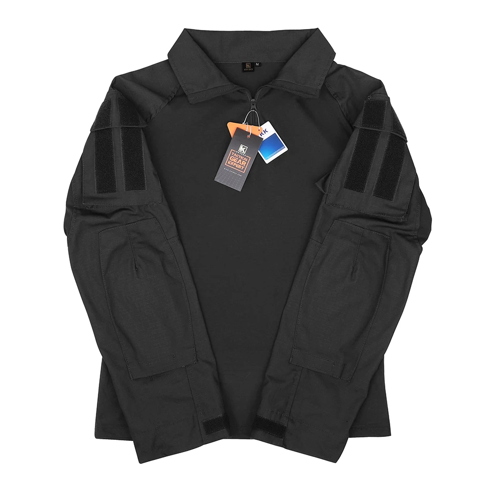 KRYDEX-Camiseta de combate G3, ropa táctica de caza al aire libre, camisa con coderas, rayas de tigre, camisa de camuflaje Ranger Green Gen3 - imagen 4