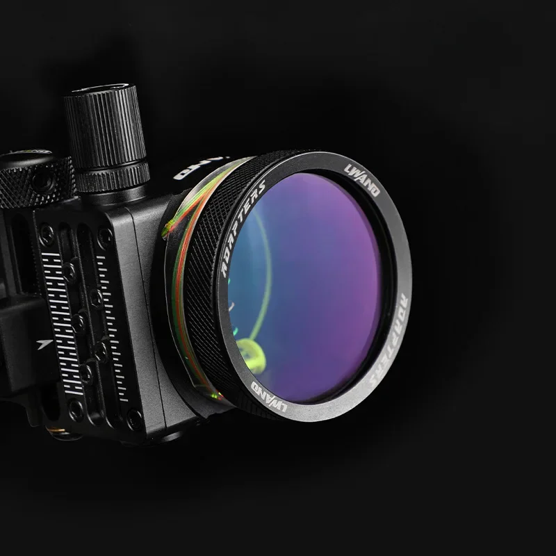 Mira de arco compuesto, 5 pines, lente 4X 6X 8X para mano derecha, arco y flecha, objetivo de caza, tiro con arco, accesorios, 1 ud. - imagen 5