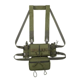 Chaleco táctico MK3 MOLLE para airsoft y combate militar