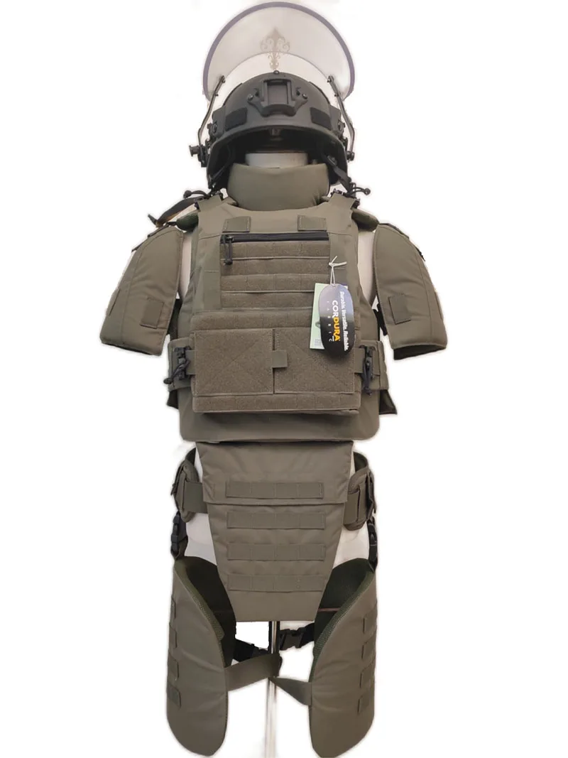 Chaleco táctico a prueba de balas de alta resistencia con protección total MAS2.0 para exteriores - imagen 4