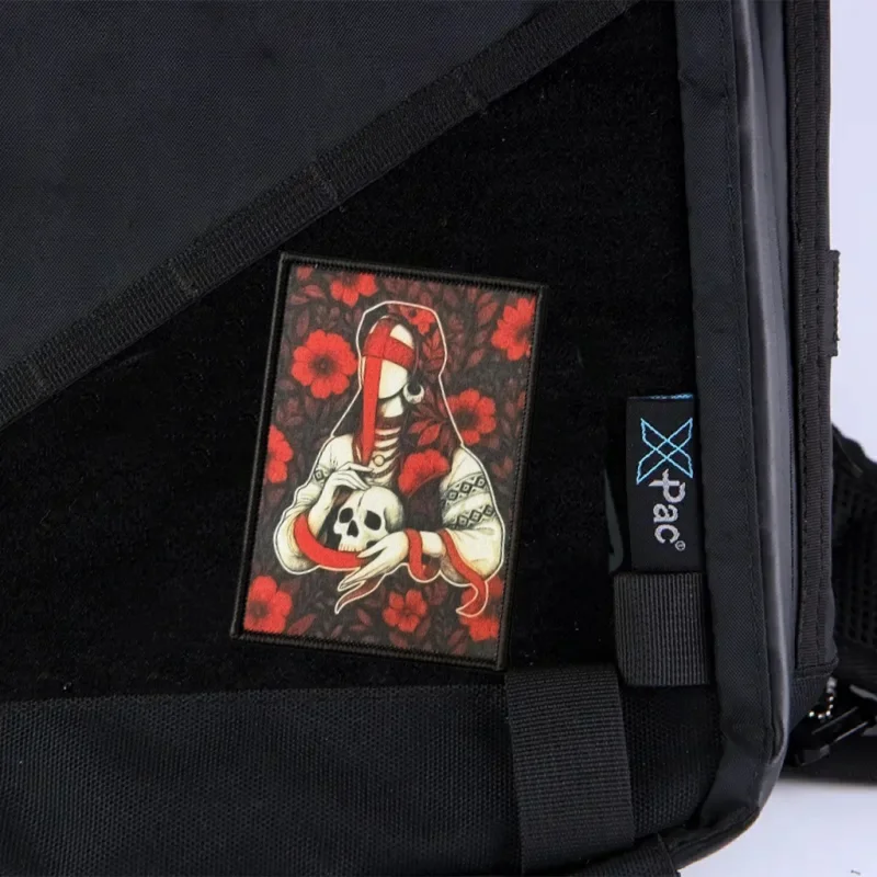 Tactische patch militaire moreel badge print klittenband rugzak kleding decoratieve accessoires sticker armband - imagen 5