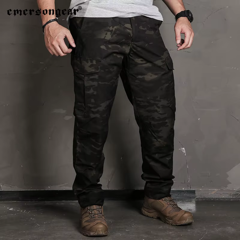 Emersongear Pantalones Tácticos Azul Hombre Ergonómicos Cargo - imagen 4