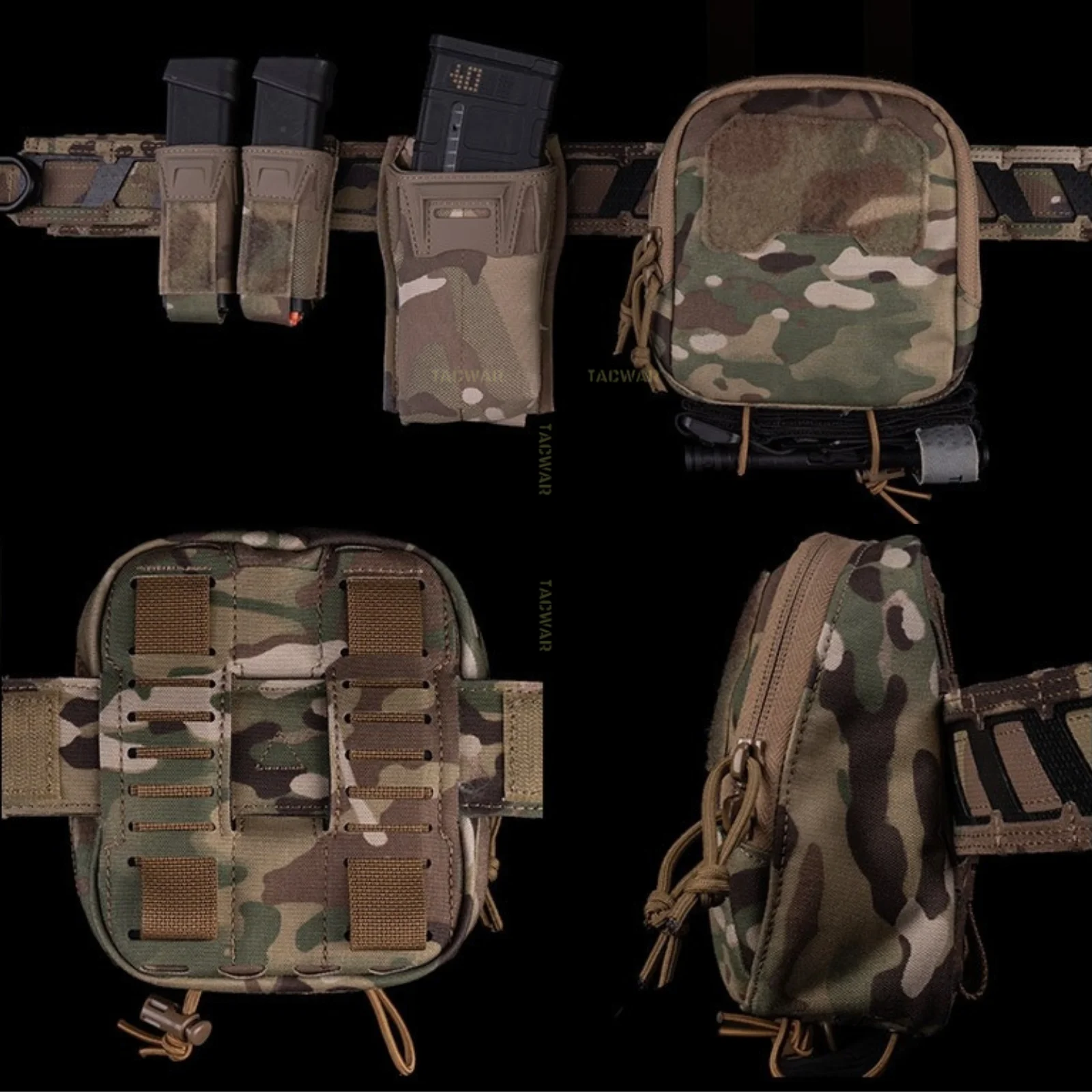 Organizador táctico EDC con portatorniquete para plate carrier - imagen 5