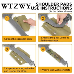 FCPC V5 Hombreras Tácticas Acolchadas Nailon Ripstop MOLLE