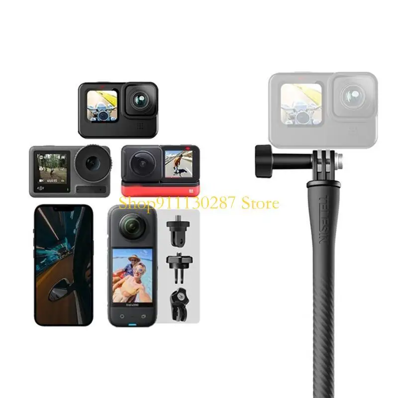 Soporte brazo abrazadera Flexible J1HC con cuello cisne ajustable, soporte Clip Flexible para accesorio - imagen 3