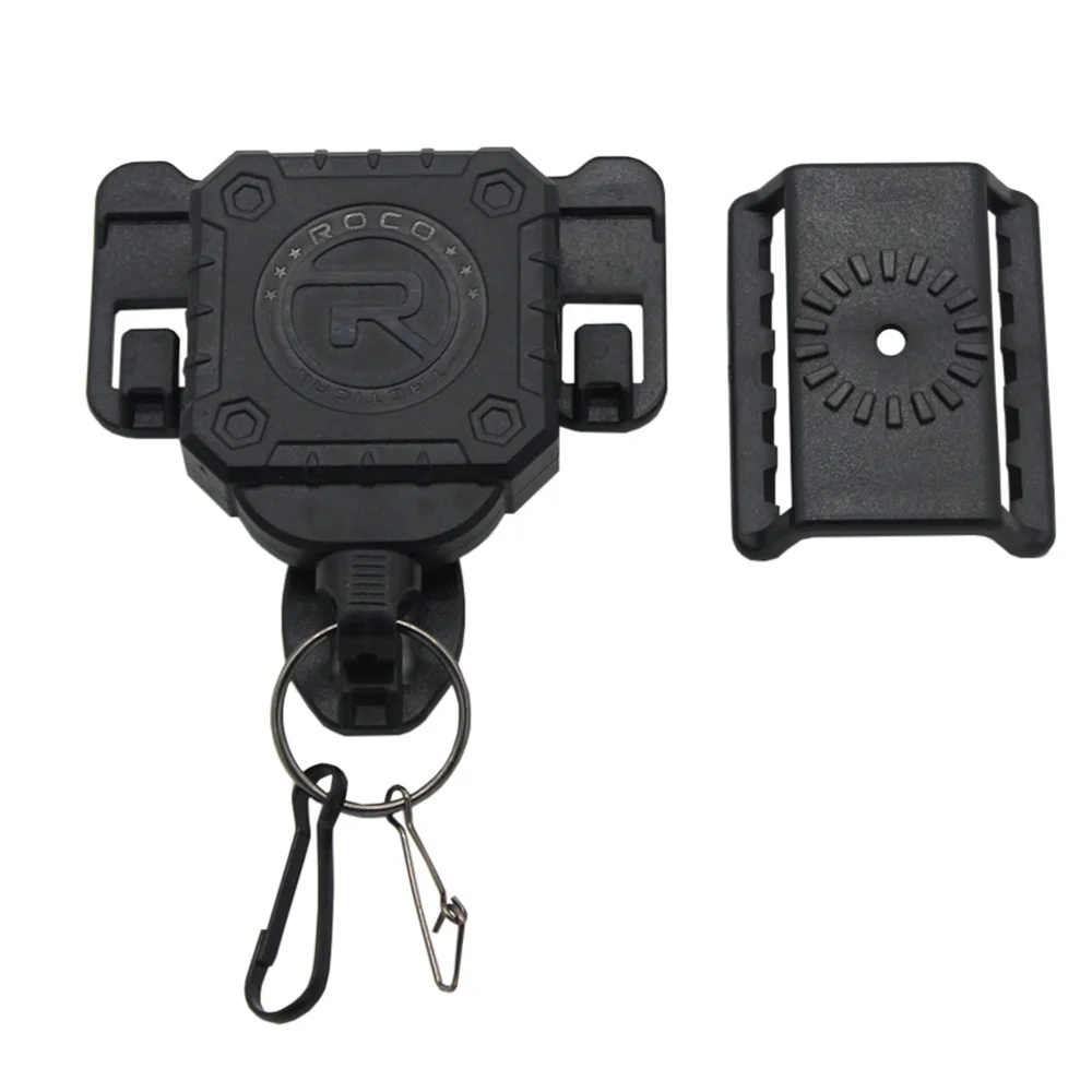 VULPO-Llavero de cuerda de alambre de acero multiusos, nuevo estilo, cuerda de pistola, cuerda de seguridad especial con Clip Molle de bucle de cinturón - imagen 2