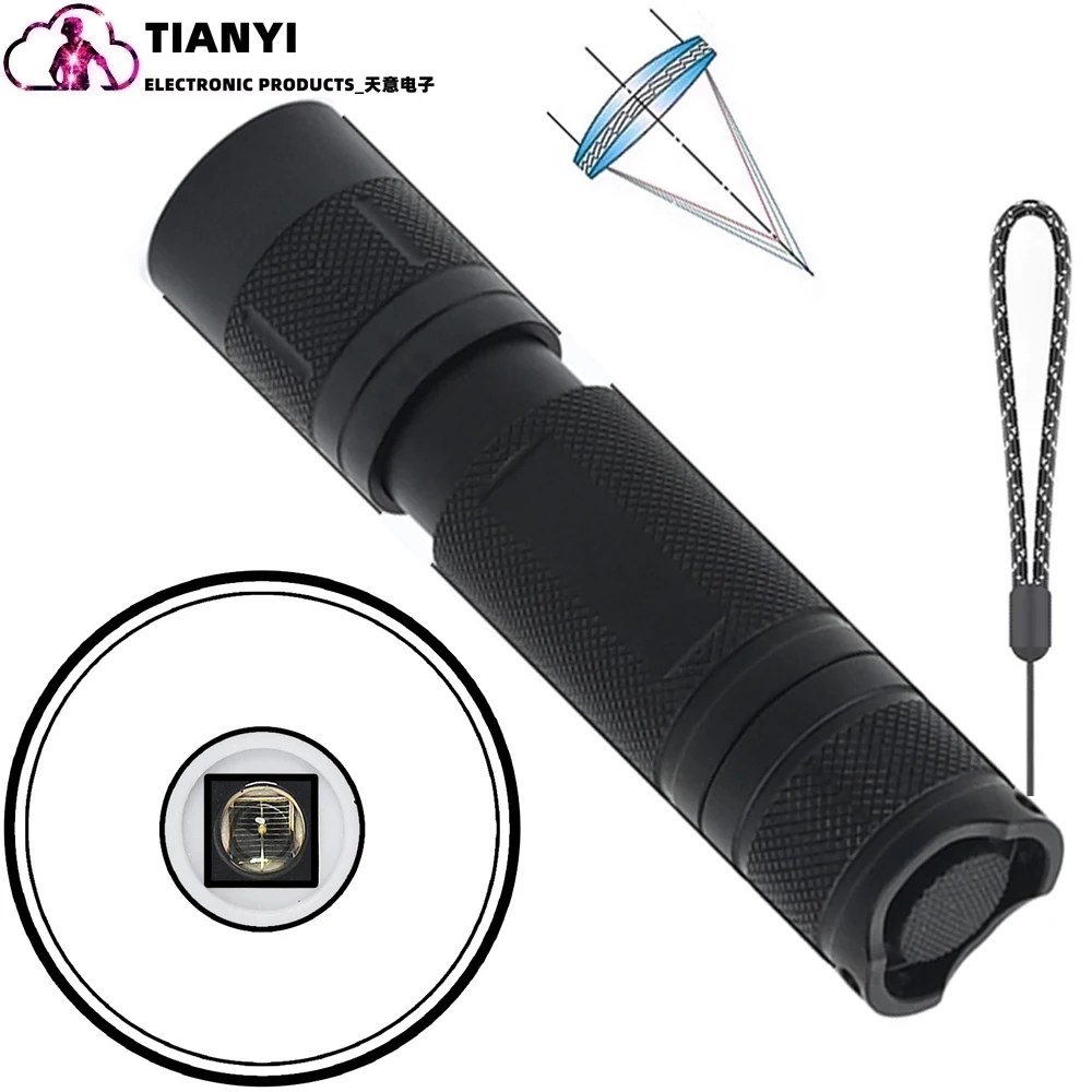 Linterna IR 300-500m enfoque con zoom 850nm LED lámpara de radiación infrarroja antorcha de visión nocturna linterna de caza - imagen 5