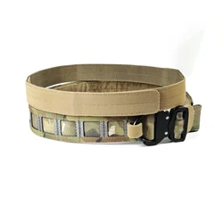 Cinturón de asalto táctico MOLLE V3, multiusos para exteriores resistente