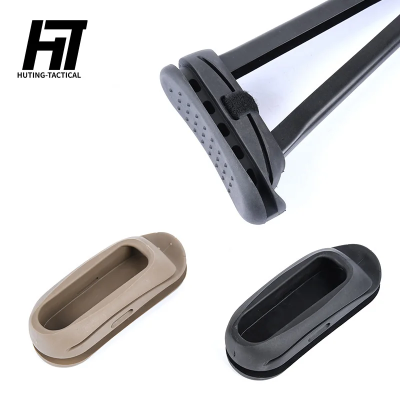 Almohadilla táctica de goma a prueba de golpes para Rifle de caza AK74 SVD, cojín trasero, accesorios para armas - imagen 5