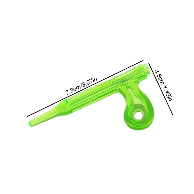 2 unids/set de luz de orificio de pistola verde neón, guía de bandera de cámara de Rifle para inspección de barril de pistola, accesorios de limpieza de mantenimiento - imagen 2