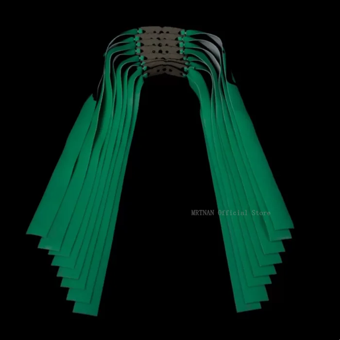 Potente banda elástica plana para caza al aire libre, accesorio de repuesto para tirachinas, cinta de látex de catapulta de goma Natural - imagen 3